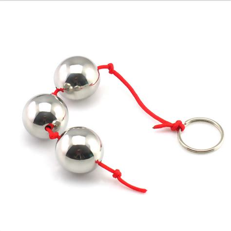 3 Balls 25mm Metal Butt Beads Adult Toys Anal Bead W Ring Vaginal Balls Sex Toy EBay