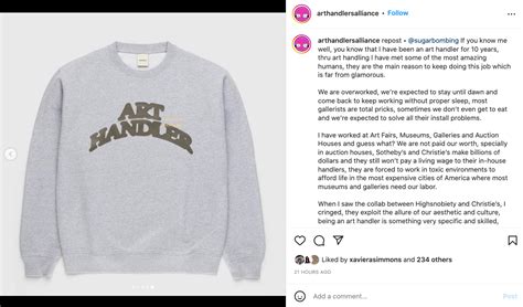 Christie’s Tasteless “Art Handler” Shirts Removed After Criticism