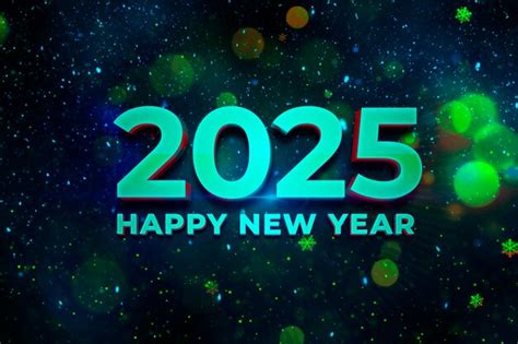 Premium AI Image | Happy New Year 2025