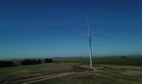 Tenaris Complet El Montaje Del Primer Aerogenerador En Su Nuevo Parque