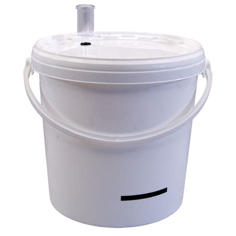 Litre Food Grade Plastic Bucket With Lid Airlock And Lcd