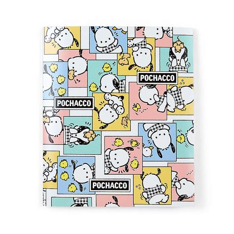 Letters Set Pochacco Sanrio Check Design Meccha Japan
