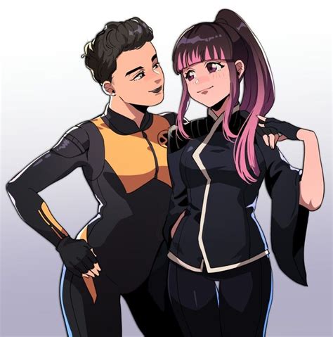 Yukio And Negasonic Teenage Warhead Deadpool 2 Cr 太空舞棍 Teenage Warhead Marvel Cinematic