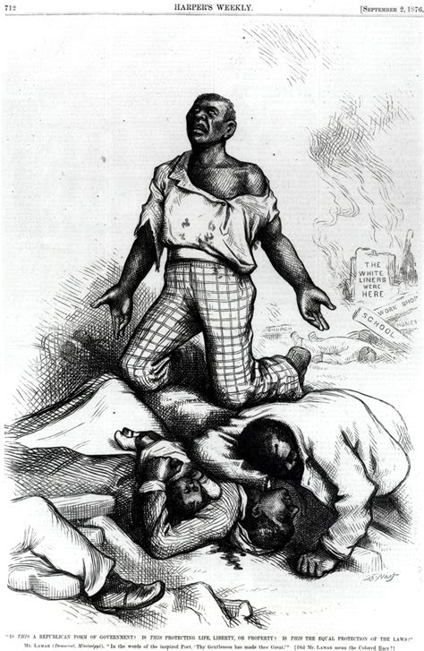 Reconstruction After Civil War Cartoons A Civil War Cartoonist Created