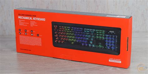 Обзор клавиатуры Modecom Volcano Hammer 2 RGB: польский молот