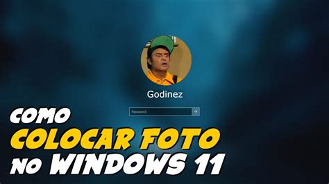 Como Colocar Ou Mudar Foto Do Perfil Do Windows Youtube