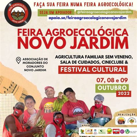 Feira ecológica terá aula de campo sobre educação e produção no campo