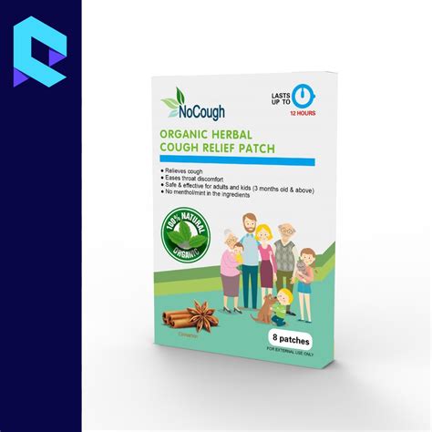 No More Cough Patch Organic Herbal Extraction Ready Stock Malaysia