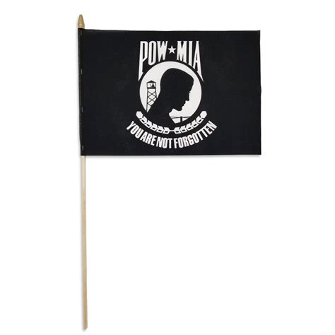 Pow Mia Flag On A Stick American Flags Express