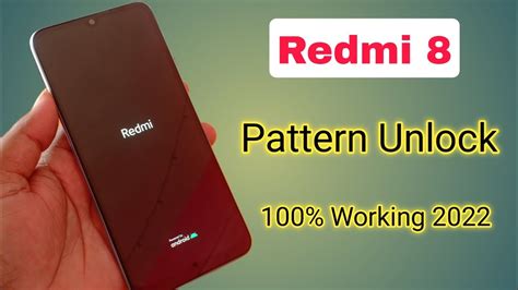 Redmi 8 Hard Reset Pattern Lock Remove Solution 100 Done Redmi 8