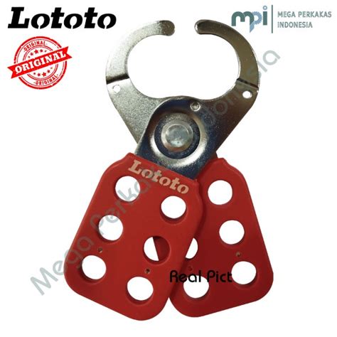 Jual Lototo L Lockout Tagout Steel Hasp Safety Loto Inch Jaw