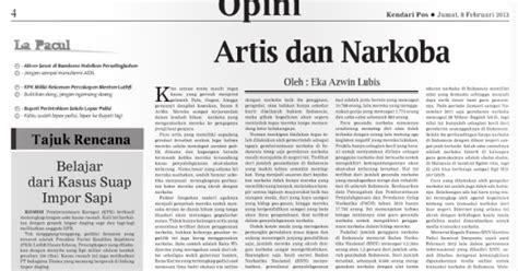 Contoh Artikel Opini Koran 45 Koleksi Gambar