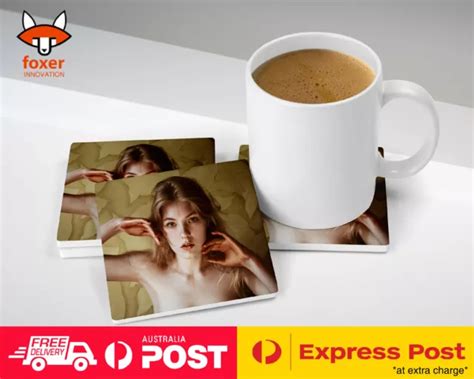 Coaster Coffee Drinking Mat Cool Sexy Naked Girl Picclick Au