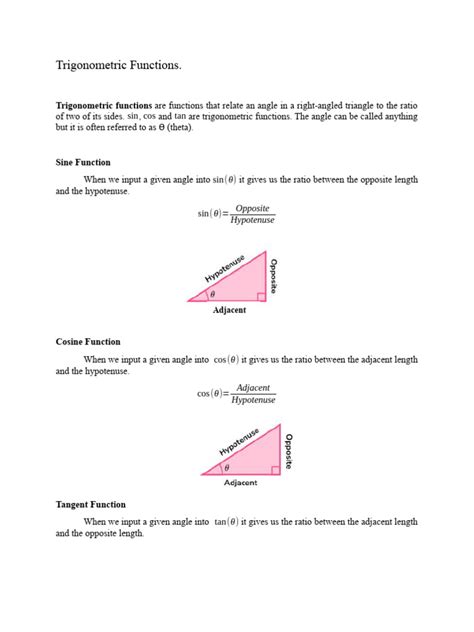 Trigonometric-Functions | PDF