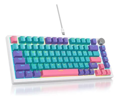 Teclado Mecnico Rgb Compacto Hot Swap Con Gasket Meses Sin Inter S