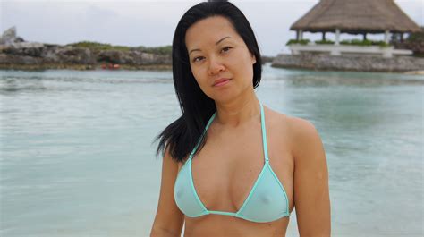 Bikini Model Annie Y AI Enhanced Frozen Sheer Topaz Sharpen Faceai Enhance X Porn Pic