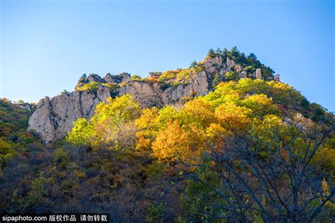 北京喇叭沟原始森林公园秋景