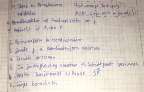 Analytische Geometrie Karteikarten Quizlet