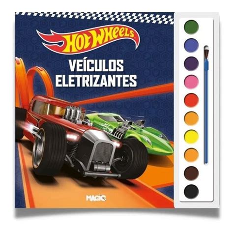27 Livros Aquarela Hot Wheels E 23 Livros Aquarela Unicornio Atacado Frete grátis