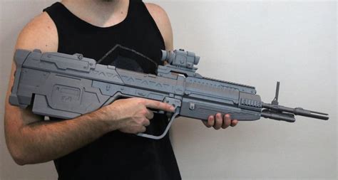 Halo Reach DMR Replica 3D Printed Full-size Master Chief's Weaponry for ...