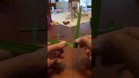Simple Palm Cross Tutorial Youtube
