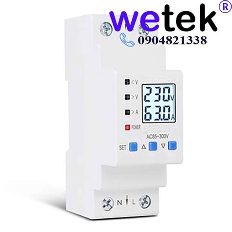 Mua Rơ le DDS238-VAP-80A bảo vệ điện áp và dòng điện 85~300Vac, 1~80A ...