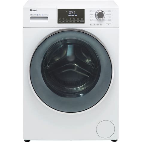 Haier HW80 B14876 A Rated 8Kg 1400 RPM Washing Machine White New EBay