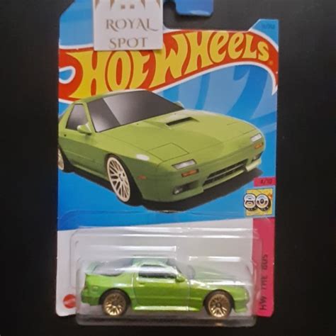 Jual Hot Wheels Hotwheels Mazda Savanna Rx Rx Green Hijau Fc S Hw Shopee Indonesia