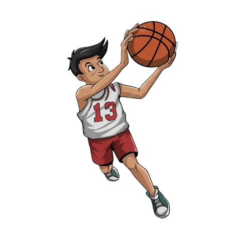 Basket Ball Player Cartoon Photo, Basket Ball, Basket Ball P, Basket