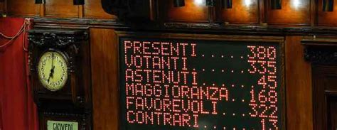 Decreto Pa Il Governo Pone La Fiducia Nanopress