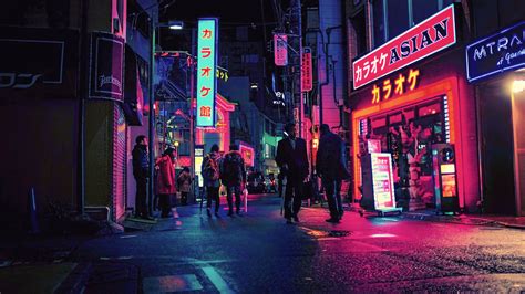 Neon Japan [3840x2160] : r/wallpapers