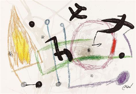 Joan Miró Jardin De Miro 1975 Mutualart