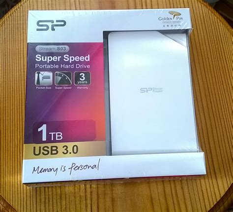 Обзор от покупателя на Внешний жесткий диск Silicon Power Stream S03, 1 ...