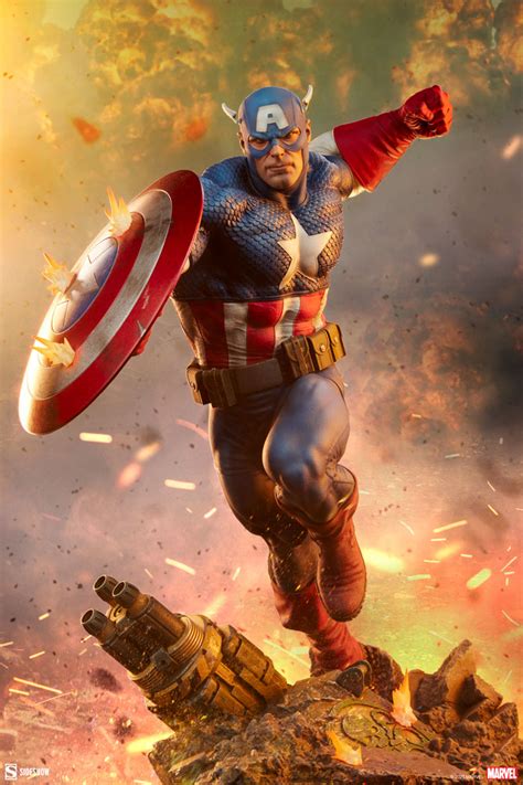 Captain America Premium Format Figure By Sideshow Collectibles Heldenshop