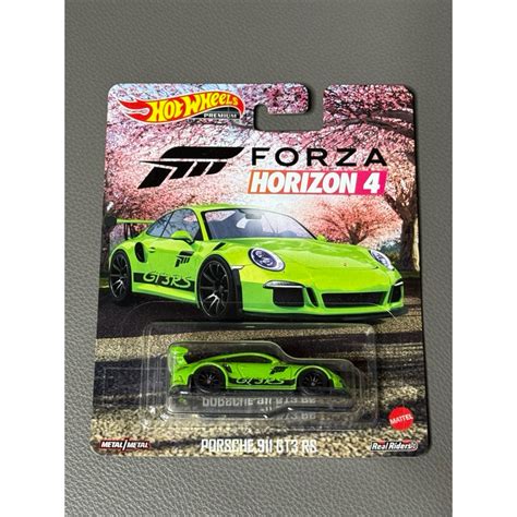 Hot Wheels 風火輪 Porsche 911 GT3 RS 保時捷 Forza 地平線 蝦皮購物