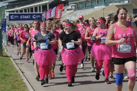 All The Incredible Pictures Of The Cancer Research Race For Life At Cheltenham Racecourse