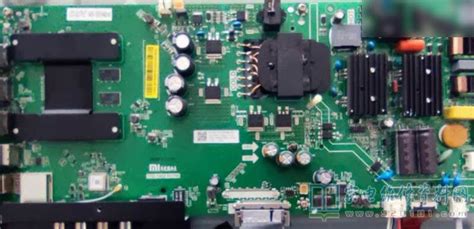 小米L55M5-AQ液晶电视灰屏有声音的故障维修 - 家电维修资料网