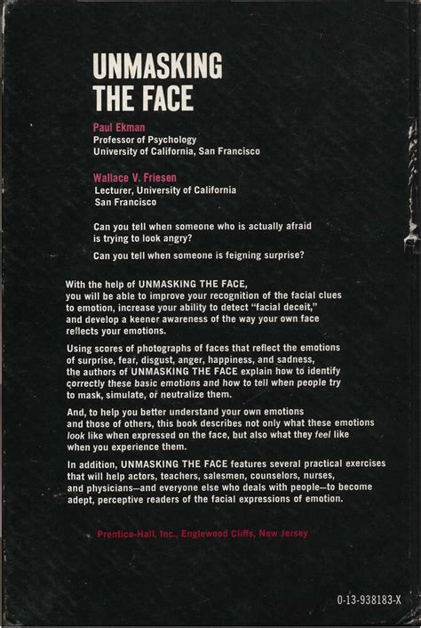 Unmasking The Face English Edition 8