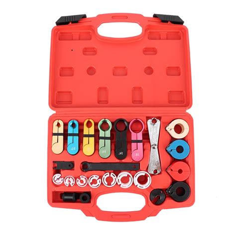 Air Conditioning Disconnect Tool, AC Fuel Line Removal Tool Kit Alumin ...