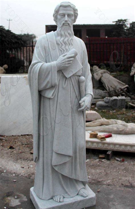 Life Size Catholic White Marble Saint Paul the Apostle Statue Supplier ...