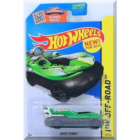 Hot Wheels Hover Storm HW Off Road 2015 Jungle Rally 103 250 Green 887961057058 On EBid