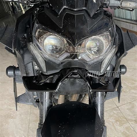 Carbon Fiber Motorcycle Z Naked Front Spoiler Winglet Aerodynamic Wing Kit Spoiler New For
