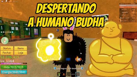 Despertei A Fruta Humano Bhuda No Blox Fruits Do Roblox Youtube