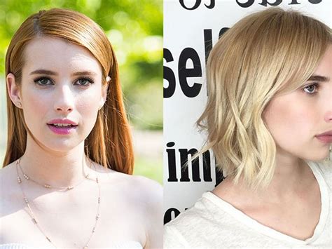 Emma Roberts Goes Back To Blonde And Gets A Bob Haircut SELF