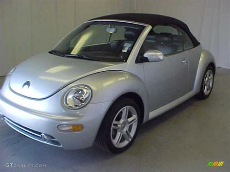 2004 Reflex Silver Metallic Volkswagen New Beetle Gls 18t Convertible 28659714 Photo 16