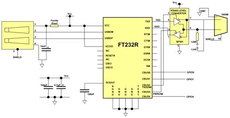 Переходник rs485 usb схема