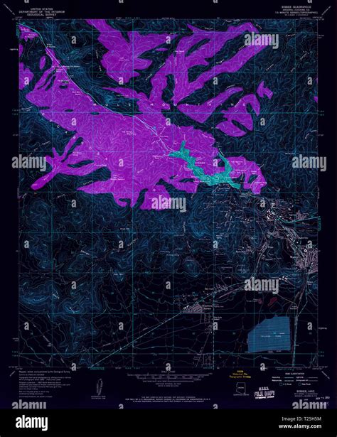 Map Of Bisbee Hi Res Stock Photography And Images Alamy
