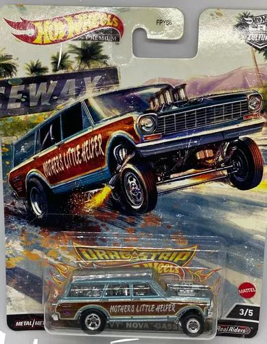 Hot Wheels Chevy Nova Gasser Drag Stripe Premium Frete grátis