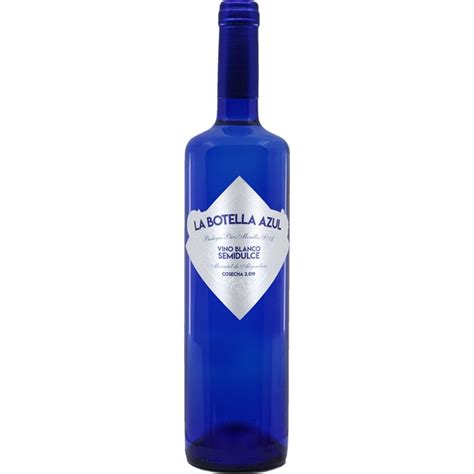 Vino blanco semidulce botella 75 cl · LA BOTELLA AZUL · Supermercado El ...