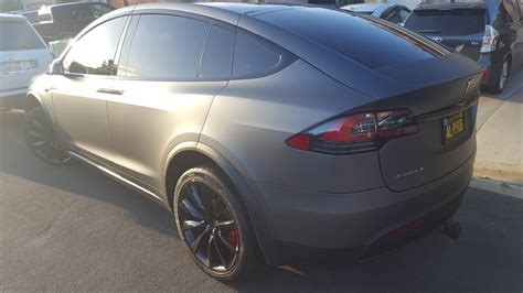 Tesla Model X Matte Grey By Granturismomh On Deviantart